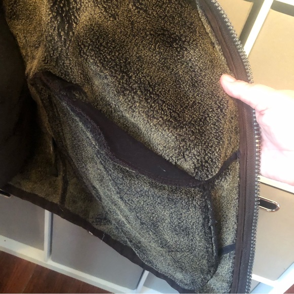 Axcess Brown Faux Suede Jacket size XL - Picture 7 of 9